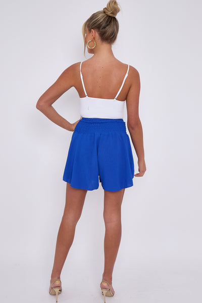 HIGH WAIST WIDE LEG SHORTS