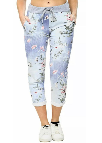 Floral Capri Trouser