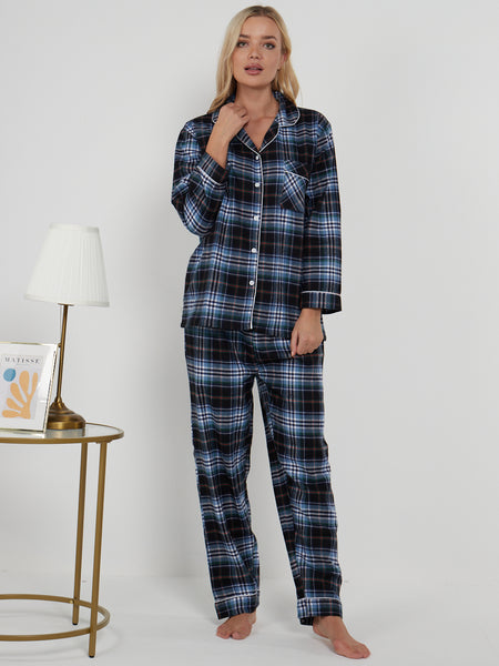 Check Winceyette Pyjama Set