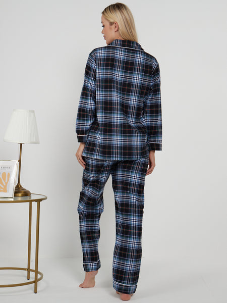 Check Winceyette Pyjama Set