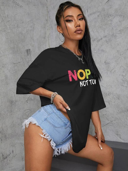 Slogan T-shirt