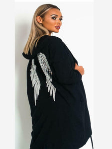 Angel Wing Sequin Jacket