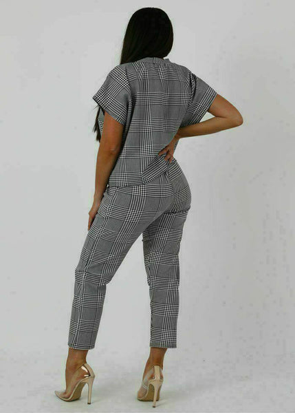 Check Boxy Loungewear Set